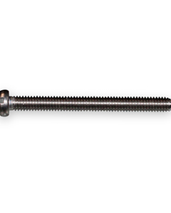Slotted cheese head screw M 4x40 DIN 84-SST